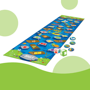 Crocodile Hop | Aprendizaje en movimiento - Juego educativo de suelo para niños